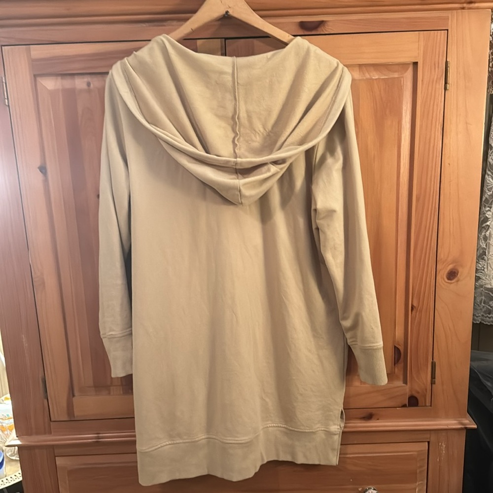 🐷 Denim & Co Active ZipFront Hoodie Tunic Jacket - Picture 6 of 14